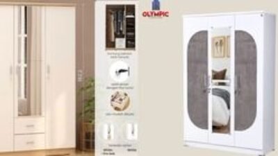 5 Rekomendasi Lemari Kaca 3 Pintu: Elegan dan Fungsional untuk Hunian Modern Anda