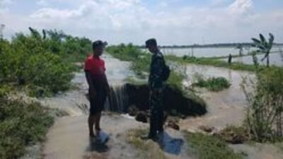 Banjir Demak: Tanggul Sungai Tuntang Karangrejo Roboh, 11 Desa Terendam