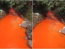 Viral Sungai di Citeureup Diduga Tercemar Limbah, Berwarna Orange Pekat, Warga Mengadu ke Gubernur Jabar Dedi Mulyadi