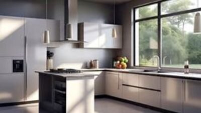 Dapur Cerah Tanpa Lampu: Kecerdikan Desain yang Menggunakan Cahaya Alam